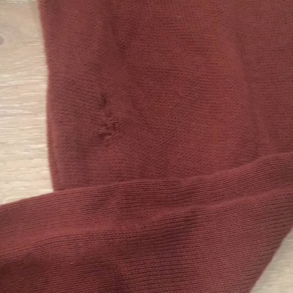 🛍 Warm & Cozy • Women’s Brown Ruffled Cardigan - Picture 5 of 5